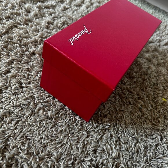 Empty Baccarat Red Storage Gift Box for a Vase with Foam Insert 100% Authentic - Picture 4 of 10